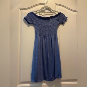 Smocked cotton dress